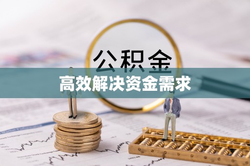 榕城高效解决资金需求