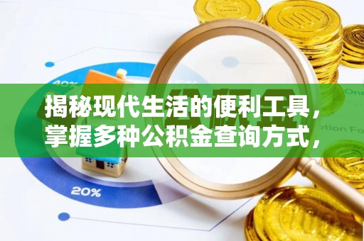 榕城揭秘现代生活的便利工具，掌握多种公积金查询方式，让财富管理更轻松