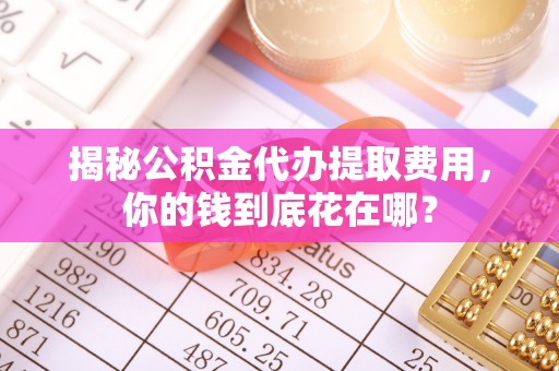 榕城揭秘公积金代办提取费用，你的钱到底花在哪？