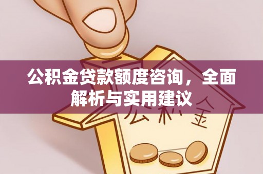 榕城公积金贷款额度咨询，全面解析与实用建议
