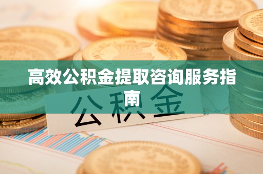 榕城高效公积金提取咨询服务指南